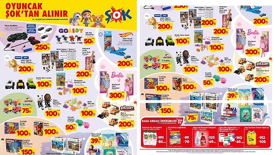 ŞOK'a Barbie Büyüleyici Parti Bebekleri Geliyor! 5 Nisan 2025 ŞOK Aktüel Ürünler Kataloğu