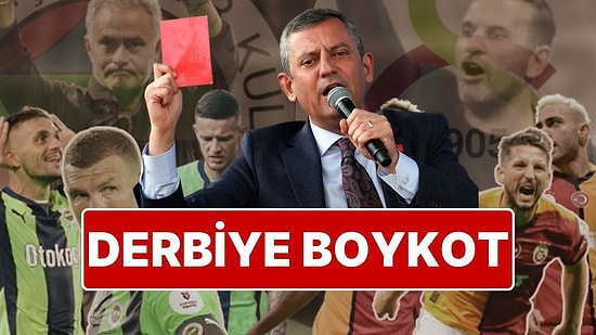 Özgür Özel’den Fenerbahçe - Galatasaray Maçının Yayınlanacağı ATV’ye Boykot: “ATV’de İzlemeyeceğiz”