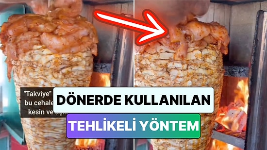 Kocaeli'de 648 Kişi Zehirlenmişti: Bir İçerik Üreticisi Dönercilerin Kullandığı Tehlikeli Yöntemi Paylaştı