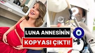 Annesinin Aynısı Çıktı: Burcu Biricik'in 9 Aylık Kızı Luna'nın Yüzü İlk Kez Gözüktü!