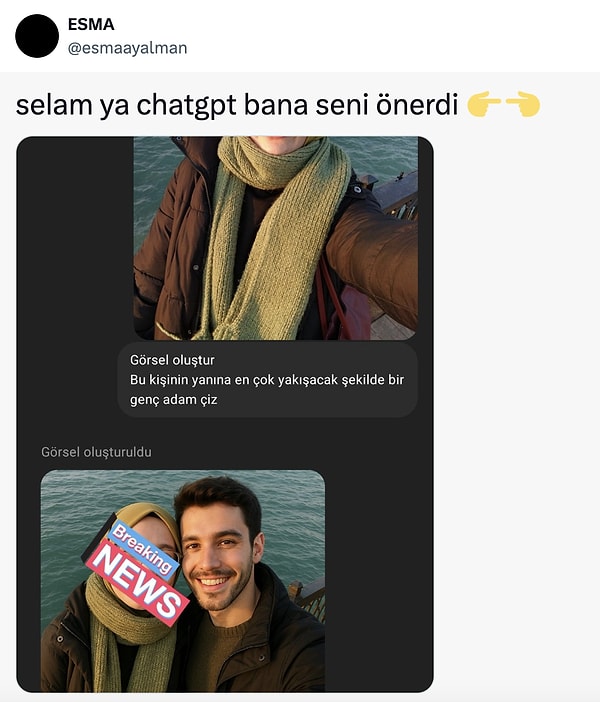 İlk paylaşım şöyleydi;