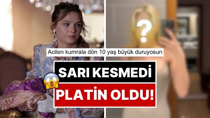 Platinin Dibi: Şakir Paşa Ailesi'nin Ayşe'si Nilsu Berfin Aktaş'tan Radikal İmaj Değişikliği!