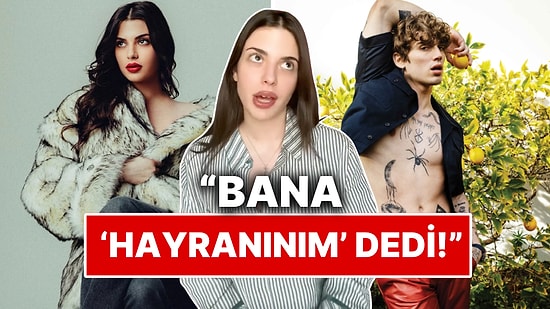 Defne Samyeli'nin Kızı Derin Talu Amerikan Model Vinnie Hacker'la Gece Kulübünde Tanışma Hikayesini Anlattı