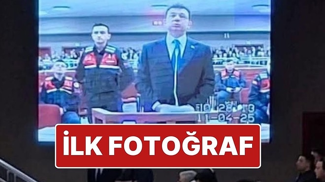 Tutuklanan Ekrem İmamoğlu’nun Mahkemeden İlk Fotoğrafı Paylaşıldı