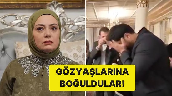 Kızılcık Şerbeti Setinde Pembe'ye Veda Eden Oyuncular Hüngür Hüngür Ağladı