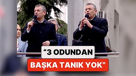 Samsun'daki Mitingde İBB'ye Yüzlerce Müfettiş Gönderildiğini Söyleyen Özel "Dosyada Hiçbir Kanıt Yok" Dedi