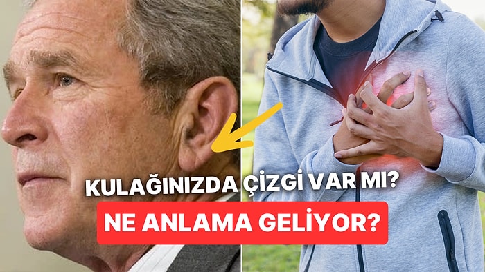 Neden Bazı İnsanların Kulak Memesinde İnce Bir Çizgi Var?