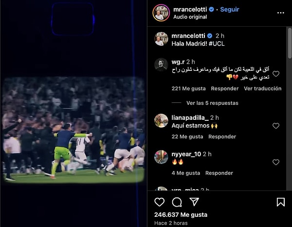 Ancelotti, geçmişi hatırlattı