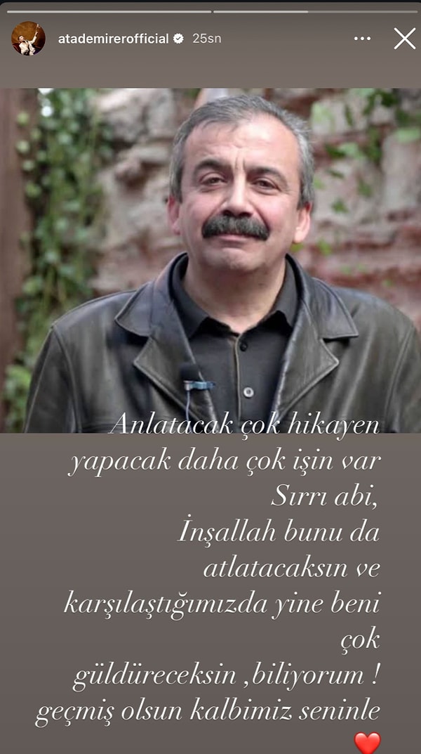 İşte o paylaşım: