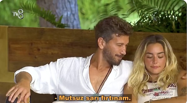 Dün akşam yayınlanan birleşme partisinde Adem ve Aycan'ın yakınlığı dikkat çekmişti. Görseli