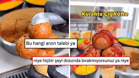 Hayal Gücünü Zorlayarak Ortaya Çıkan 'Külahta Çiğ Köfte' Fena Tat Kaçırdı