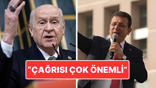 Ekrem İmamoğlu'nun Terörsüz Türkiye Ümidi:  "Sayın Devlet Bahçeli’nin Çağrısını Önemli Buluyorum"