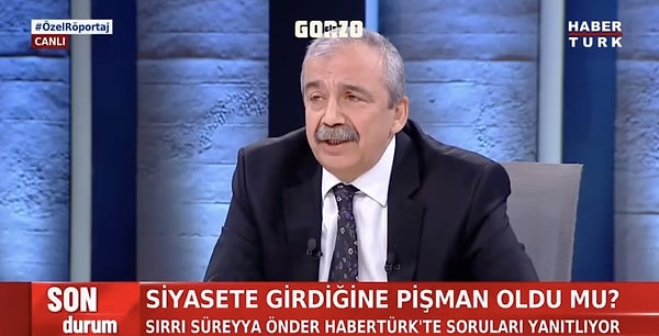 Ağır bir hastalık sürecinden geçtiğini anlatan Sırrı Süreyya Önder, uzun süre hastanede tedavi gördüğünü söyledi.