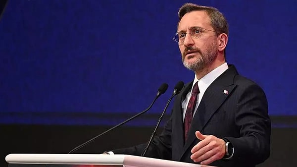Sosyal medya hesabından konuya ilişkin paylaşım yapan İletişim Başkanı Fahrettin Altun şu ifadeleri kullandı;