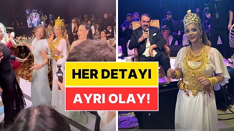 Altınlar Havada Uçuştu, Ünlüler Sahneye Çıktı: Fenomen Aleyna Dalveren'in Her Detayı Olay Olan Düğünü