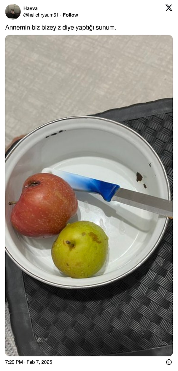 Bu fazla samimi.