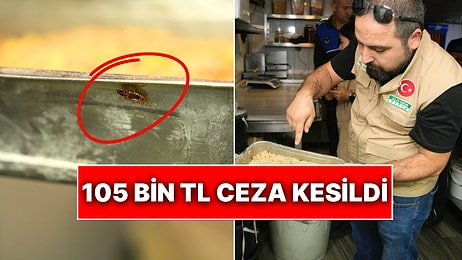 Adana’da Bir Tatlıcı Sınıfta Kaldı: Yapılan Hijyen Kontrolünde Mutfaktan Böcekler Çıktı