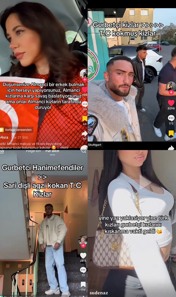 Ancak kadınlar arasında bu kavga başka boyuta taşındı. Şimdi ise gurbetçi erkekler kavgaya dahil oldu.