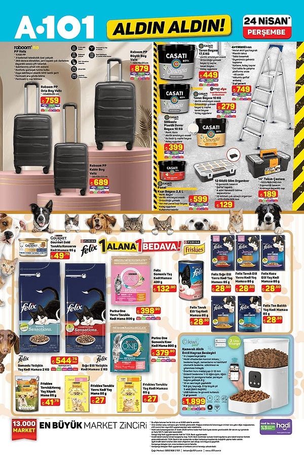 4+1 Merdiven 749 TL