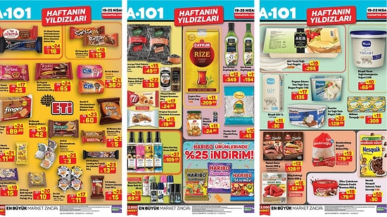 19 Nisan - 25 Nisan 2025 A101 Haftanın Yıldızları Kataloğu