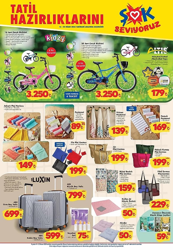 Kidzy 16 Jant Çocuk Bisikleti 3.250 TL,