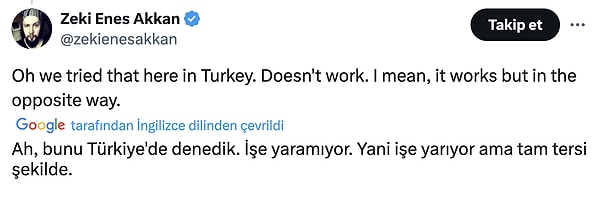 Tabii enflasyon travması halen daha devam eden yerli timeline bu öneriye itirazda bulundu.