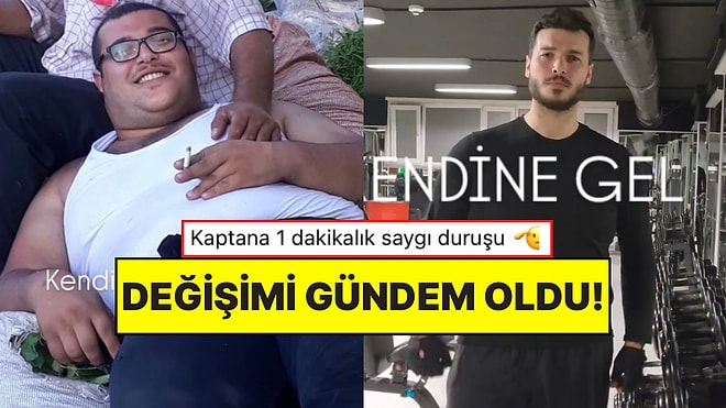Spor ve Beslenme Sayesinde Kilo Veren Adamın Değişimi Sosyal Medyada Viral Oldu