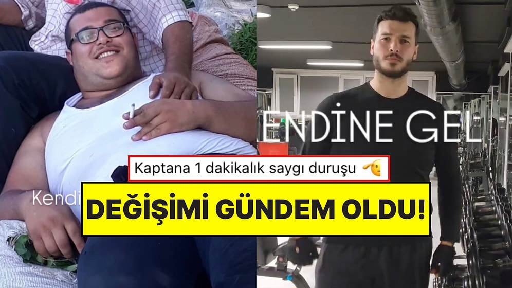 Spor ve Beslenme Sayesinde Kilo Veren Adamın Değişimi Sosyal Medyada Viral Oldu