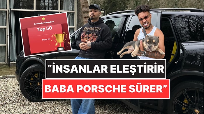 Havladığı Şarkısıyla Dillere Düşen Lvbel C5 Eleştirilerle Dalga Geçti: "Onlar Konuşur Baba Porsche Sürer"