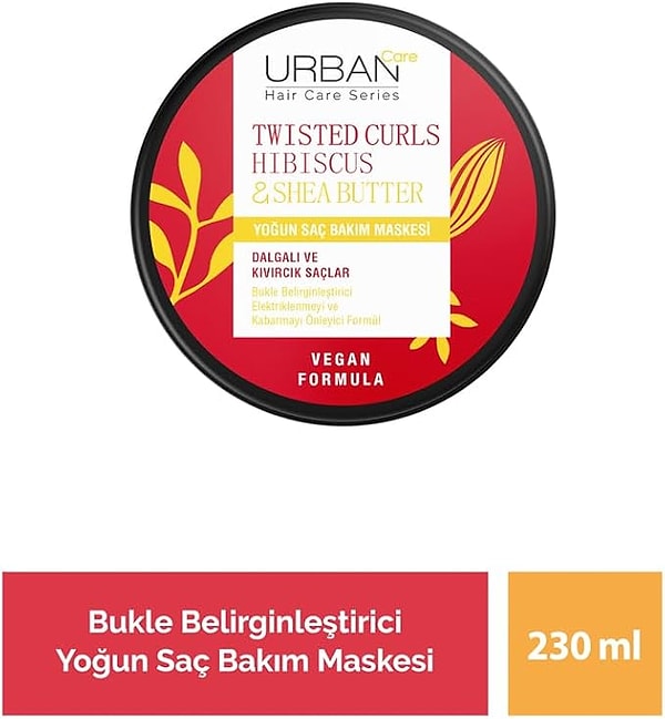 Urban Care Kıvırcık ve Dalgalı Saçlara Özel Yoğun Saç Bakım Maskesi
