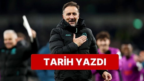 Eski Fenerbahçe Teknik Direktörü Vitor Pereira, Premier Lig'de Tarih Yazdı