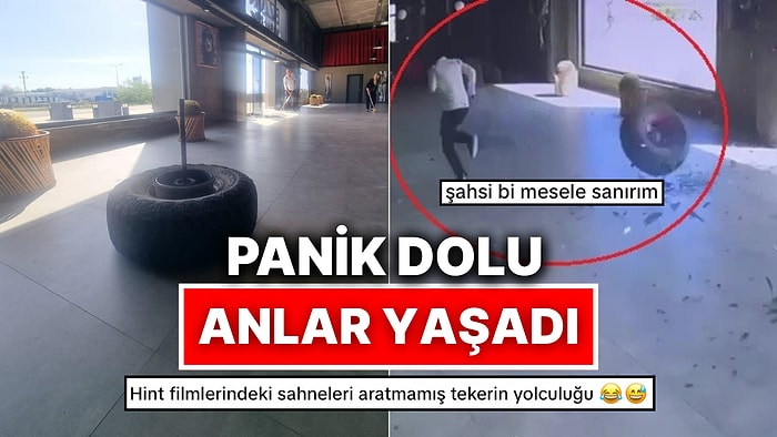 Kaza Sonucu Araçtan Çıkan Tekerlek Turiste Korku Dolu Anlar Yaşattı