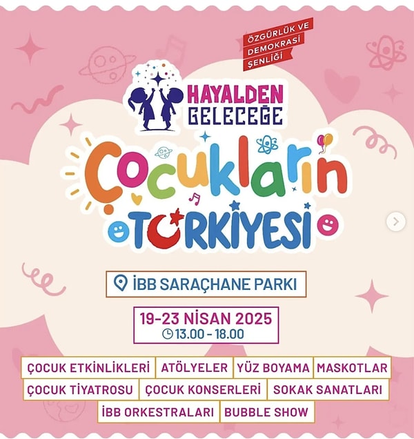 23 Nisan İstanbul Ücretsiz Etkinlikler