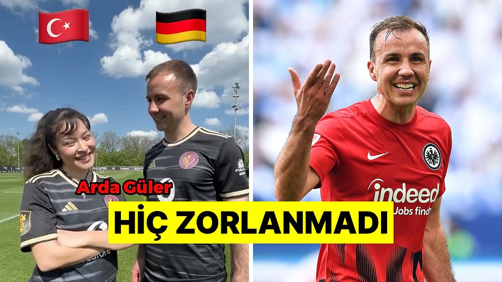 Mario Götze, Türk Futbolcuların İsmini Telaffuz Etmeye Çalıştı