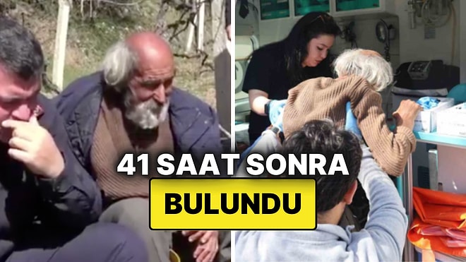 41 Saat Sonra Bulunan Suat Amca, “Çizmelerimi Çıkarayım” Diyerek Yürekleri Isıttı