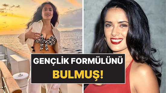 58 Yaşında 20'lik Görünen Salma Hayek'in Gençlik Sırrı: Botoks Yerine Bambaşka Bir Yöntem Kullanıyormuş!