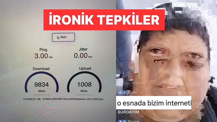 Çin'de Tanıtılan 10G İnternet Haberine Ekmek Bandıran Twitter Kullanıcıları
