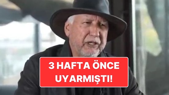 Prof. Dr. Şener Üşümezsoy Depremi Bildi: Silivri ve Kumburgaz İçin Uyarmıştı