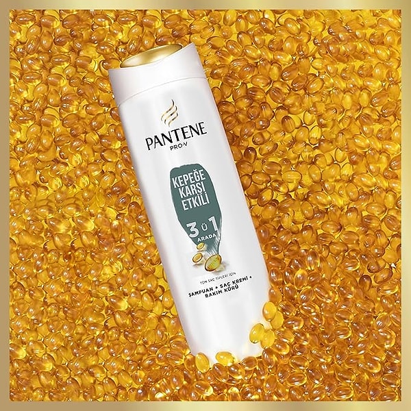 PANTENE Kepeğe Karşı Etkili 3'ü 1 Arada Şampuan