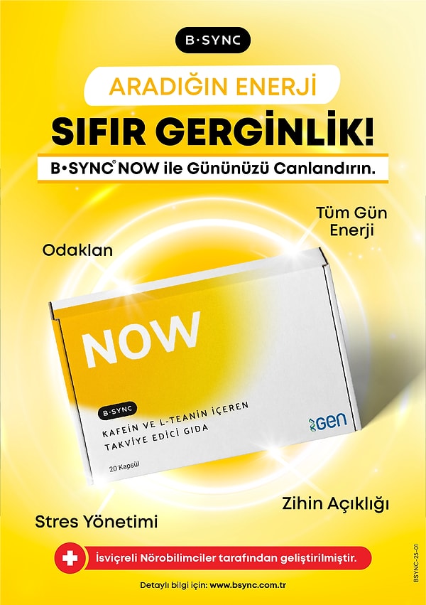 B-SYNC NOW ile hemen şimdi enerjini yükselt!