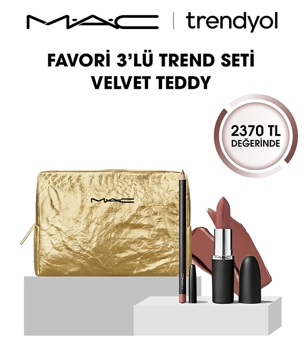 9. Trendyol fırsatlarında bugün Mac Favori 3'lü Trend Seti de var!