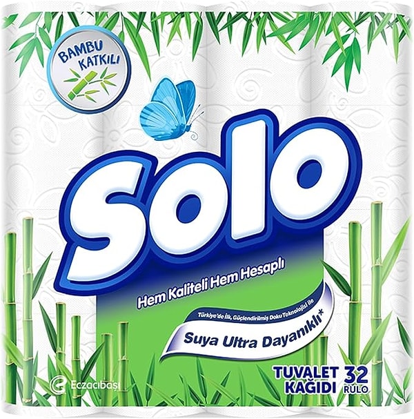 Solo Bambu 32'li Tuvalet Kağıdı