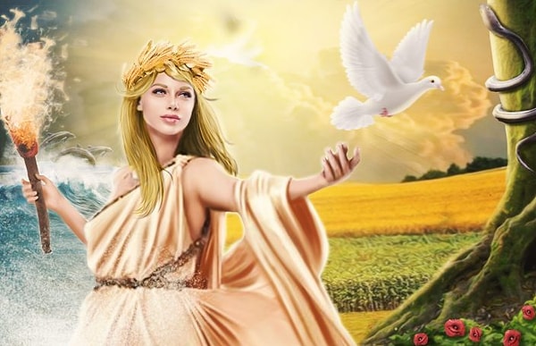 Senin kadın arketipin Demeter!