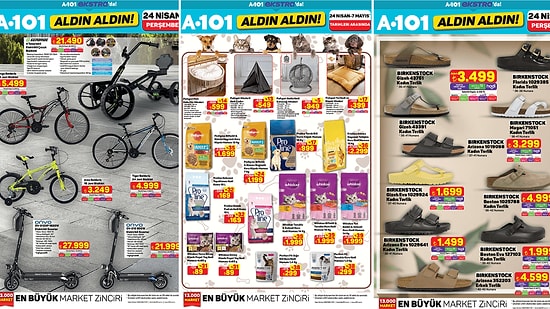 A101'e Onvo Elektrikli Scooter Geliyor! 24 Nisan 2025 A101 İnternete Özel Aldın Aldın Kataloğu