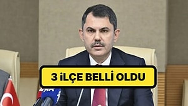 Canlı yayında konuşan Çevre, Şehircilik ve İklim Değişikliği Bakanı Murat Kurum, İstanbul'da meydana gelen 6,2 büyüklüğündeki depremin ardından en çok ihbarda bulunan ilçeleri tek tek açıkladı.