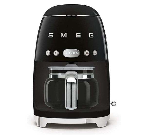 1. Amazon fırsatlarında bugün! Smeg DCF02BLEU Filtre Kahve Makinesi, Siyah Görseli