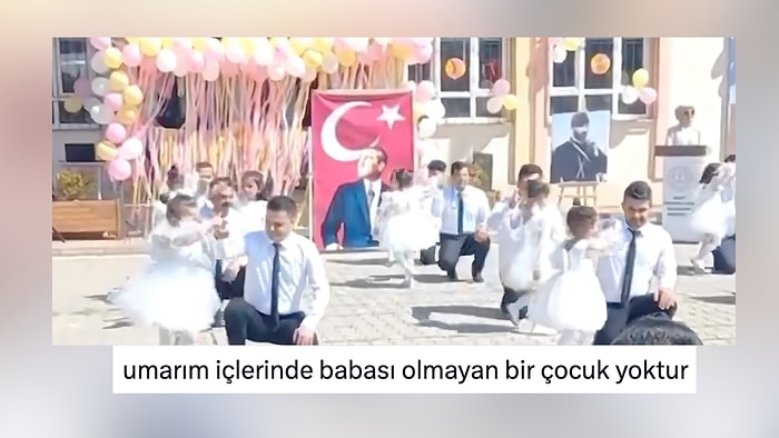 23 Nisan Gösterisinde Yapılan Baba Kız Dans Gösterisi Düşüncesizce Bulundu