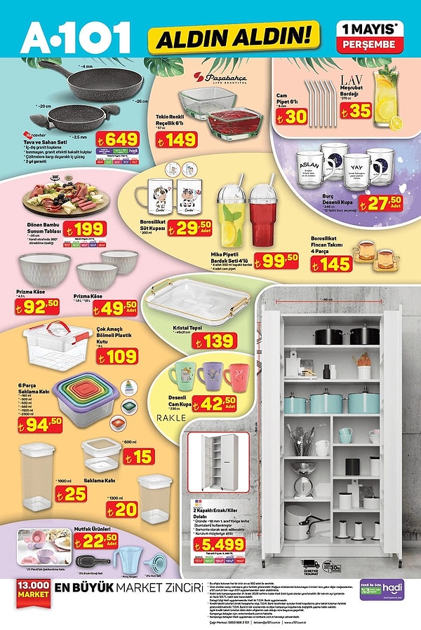Hascevher Tava ve Sahan Seti 2'li 649 TL
