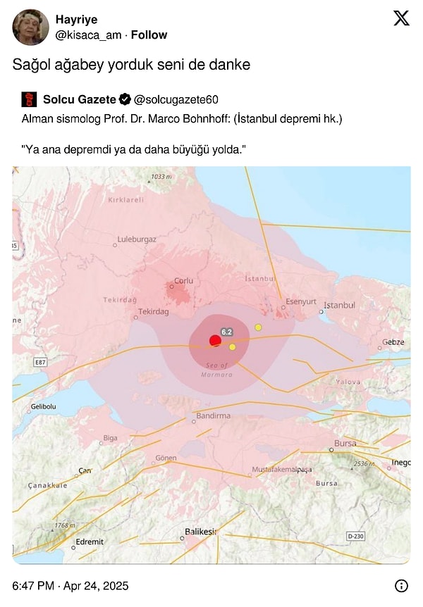 Zahmet oldu Marco!