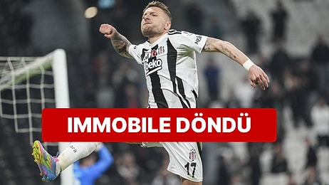 Ciro Immobile'nin İlk 11'e Döndüğü Maçta Beşiktaş Hatayspor Karşısında Şov Yaptı: 5-1